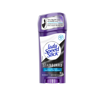 Stainguard Antiperspirant, 65 g, Powder Fresh