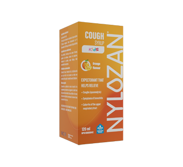Image of product Nylozan - Kids Cough Syrup , 120 ml, Orange