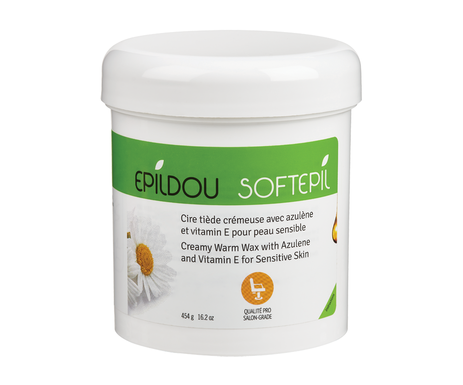 Creamy Warm Wax with Azulene & Vitamin E, 454 g, Sensitive Skin