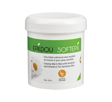 Creamy Warm Wax with Azulene & Vitamin E, 454 g, Sensitive Skin