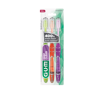 Technique Deep  Clean Compact Soft Toothbrush, 3 units