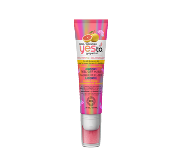 Image of product Yes To - Grapefruit Vitamin C Glow Boosting Unicorn Peel-Off Mask, 59 ml