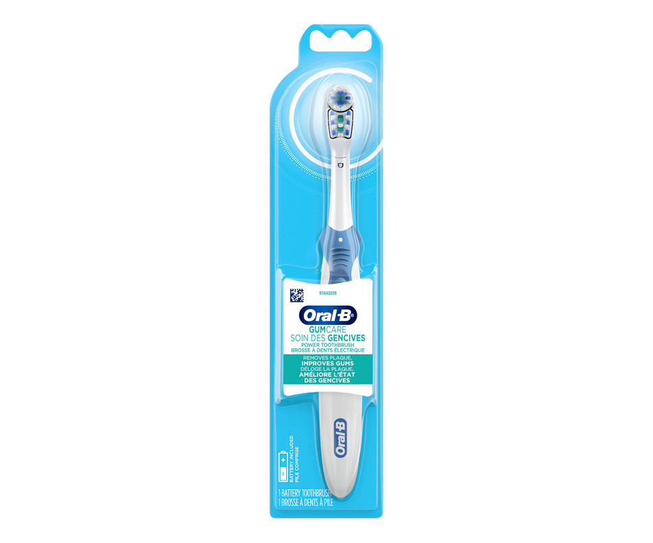 Gum Care Battery Powered Toothbrush, 1 unit OralB Toothbrush