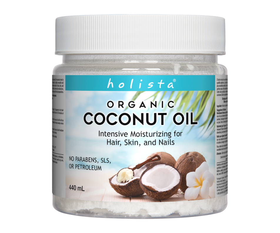 Organic Coconut Oil, 440 ml Holista Miscellaneous Jean Coutu