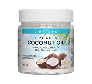 Organic Coconut Oil 440 Ml Holista Miscellaneous Jean Coutu