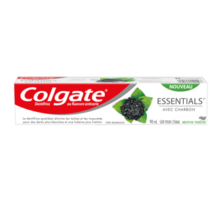 Essentials with Charcoal Toothpaste, 98 ml