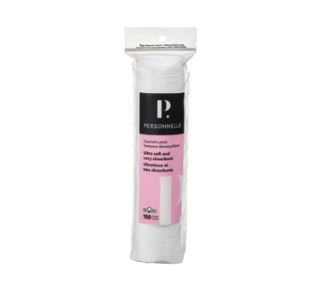 Ultrasoft round cosmetic pads, 100 units