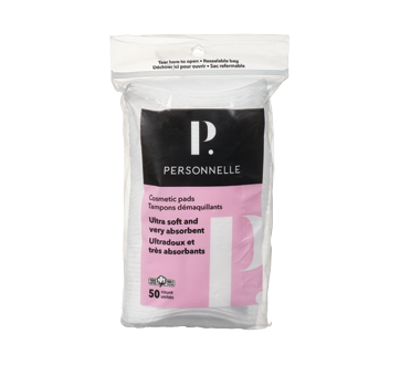 Ultrasoft oval Cosmetic Pads, 50 units