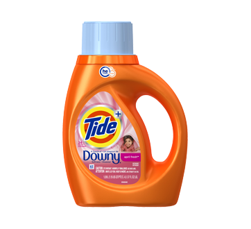 Liquid Laundry Detergent with a Touch of Downy, 1.09 L, April Fresh