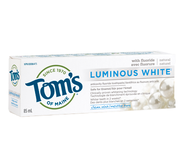 Luminous White Clean Mint Toothpaste, 85 ml,  Clean Mint