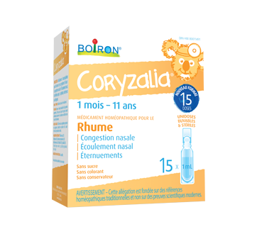 Image 3 of product Boiron - Coryzalia Cold, 15 x 1 ml