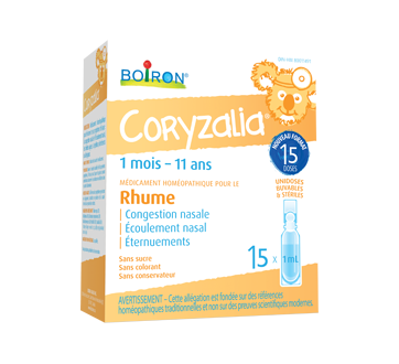 Image 3 of product Boiron - Coryzalia Cold, 15 x 1 ml