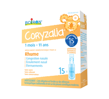 Image 4 of product Boiron - Coryzalia Cold, 15 x 1 ml