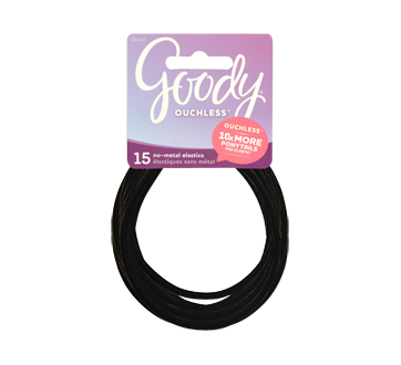Image of product Goody - Ouchless No-Metal Elastics, 15 units, Extra Large