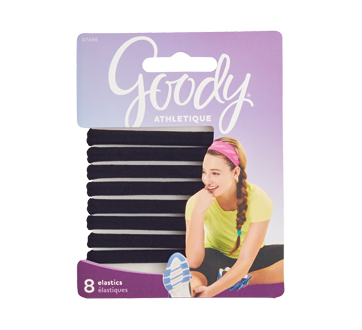 Image of product Goody - Athletique Stretch Ponytailers, 8 units