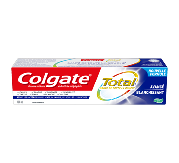 Image of product Colgate - Total Advanced Professional Whitening Toothpaste, 120 ml
