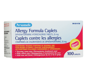 Image of product Personnelle - Allergy Formula Caplets, 100 units