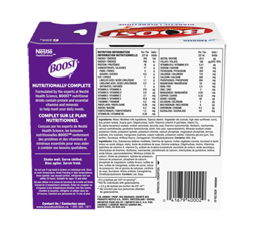 Image 2 of product Nestlé - Boost Diabetic Nutritional Supplement, 6 x 237 ml, Strawberry