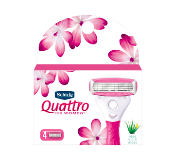 Image of product Schick - Quattro Ultra Smooth for Women Cartridges, 4 units