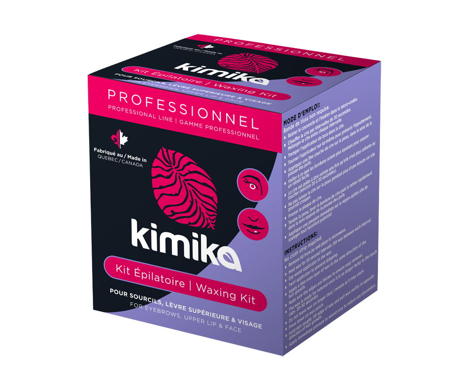 Facial, Eyebrows & Upper Lip Waxing Kit, 15 g Kimika Wax hair