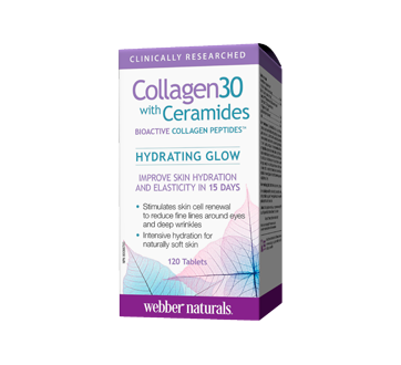 Image of product Webber Naturals - Collagen30 Tablets with Ceramides, 120 units