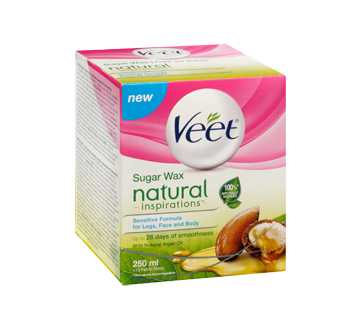 Image 2 of product Veet - Natural Inspirations Sugar Wax Legs, Face and Body, 250 ml