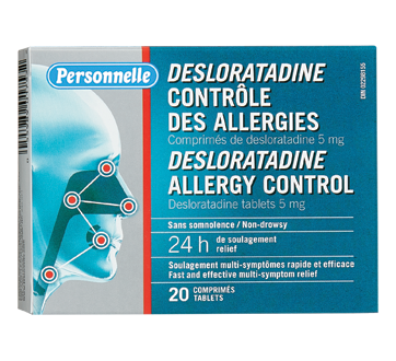 Image of product Personnelle - Desloratadine Allergy Control, 20 units