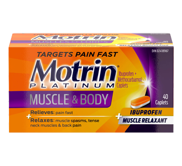 Image 1 of product Motrin - Motrin Platinum Muscle & Body, 40 units