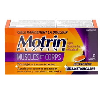 Image 2 of product Motrin - Motrin Platinum Muscle & Body, 40 units