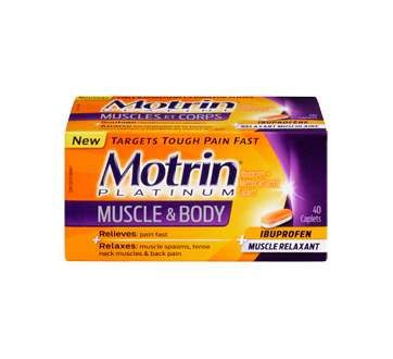 Image 3 of product Motrin - Motrin Platinum Muscle & Body, 40 units