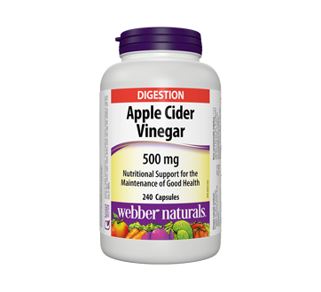 Image of product Webber - Apple Cider Vinegar 500 mg , 240 units