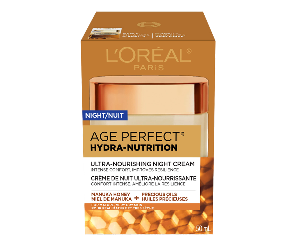 Age Perfect HydraNutrition UltraNourishing Night Face Cream, for