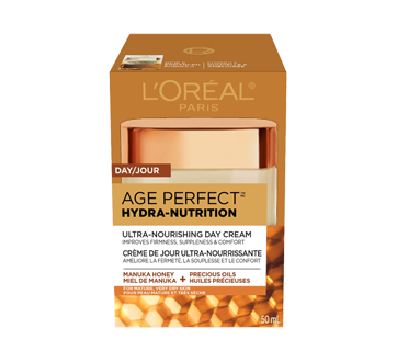 Age Perfect Hydra-Nutrition Ultra-Nourishing Day Face Cream, For mature, Very Dry Skin, Anti-Aging, 50 ml, Manuka Honey + Precious Oils