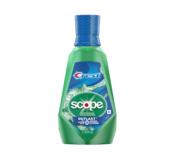Scope Outlast Mouthwash, 1 L, Long Lasting Mint