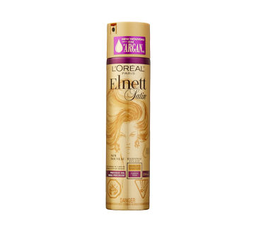 Image of product L'Oréal Paris - Elnett Satin Strong Hold Argan Oil Hairspray, 250 ml