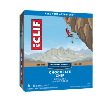 Energy Bar, 6 x 68 g, Chocolate Chip