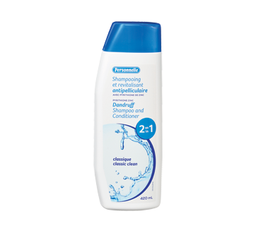 Pyrithione Zinc Dandruff Shampoo and Conditioner, Classic Clean, 420 ml