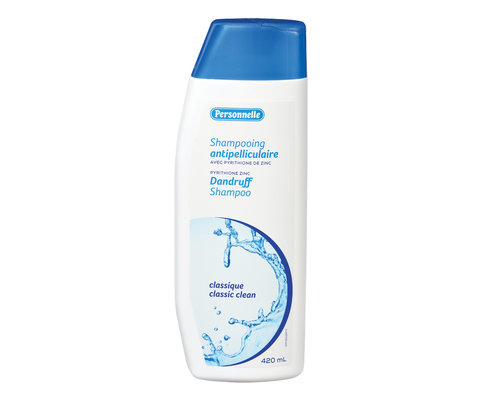 Pyrithione Zinc Dandruff Shampoo, Classic Clean, 420 ml Personnelle