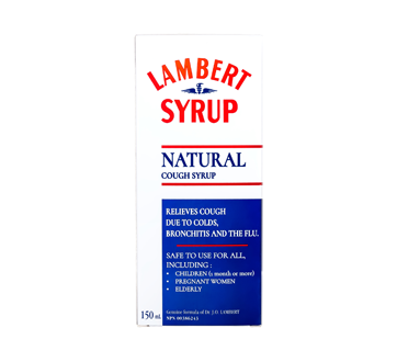 Image 1 of product Dr. J.O. Lambert Limitée - Lambert Syrup, 150 ml