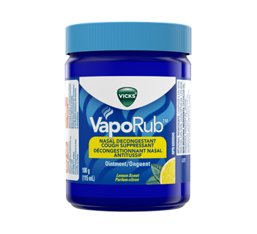 Image of product Vicks - Vaporub Ointment, 115 ml, Lemon