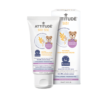Image of product Attitude - Natural Baby Deep Repair Cream, 75 ml