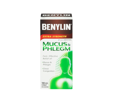 Image 3 of product Benylin - Benylin Mucus & Phlegm Extra Strength Syrup, 100 ml