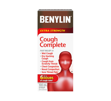Benylin Cough And Cold Relief Extra Strength Syrup 100 Ml Benylin Syrup Jean Coutu