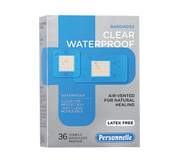 Bandages Waterproof Clear, 36 units