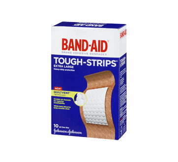 Tough-Strips Adhesive Bandages Extra Large, 10 units