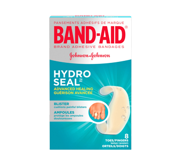 Advanced Healing Blister Adhesive Bandages for Fingers and Toes, 8 units