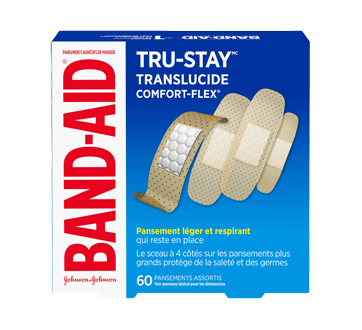 Comfort-Flex Plastic Bandages Family Pack, 60 units