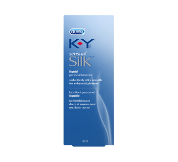 Image of product K-Y - Sensual Silk Liquid Personal Lubricant, 40 ml
