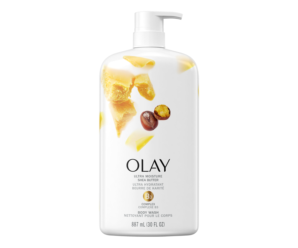 Ultra Moisture Body Wash with Shea Butter, Shea Butter, 887 ml Olay