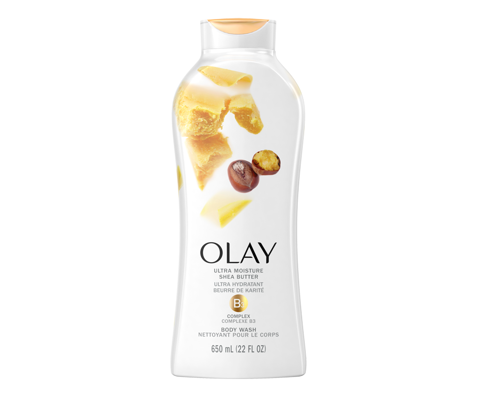 Ultra Moisture Body Wash with Shea Butter, Shea Butter, 650 ml Olay